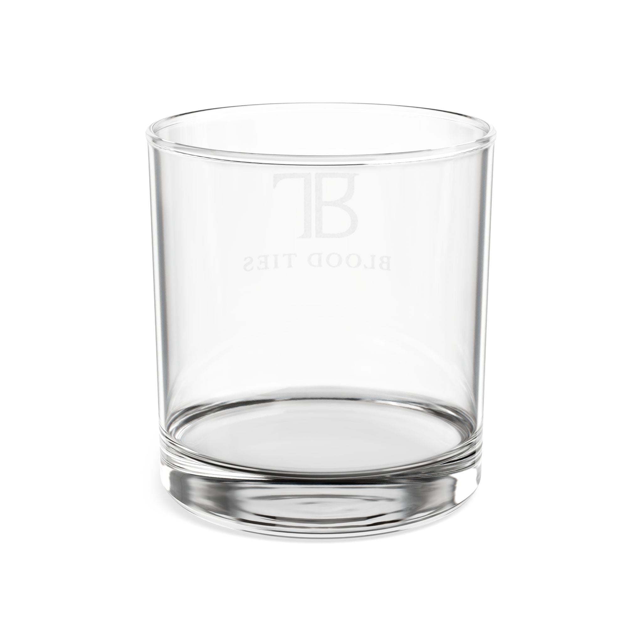 Engraved 10.5oz Whiskey Glass — Personalized Monogram Rocks Glass