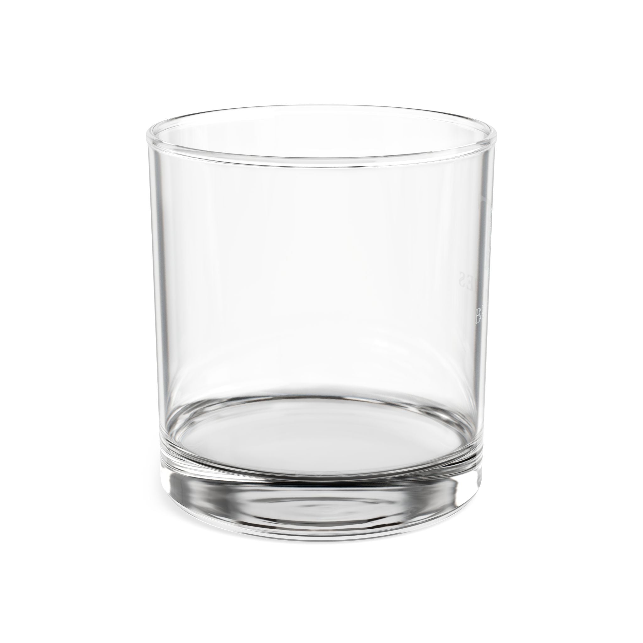 Engraved 10.5oz Whiskey Glass — Personalized Monogram Rocks Glass