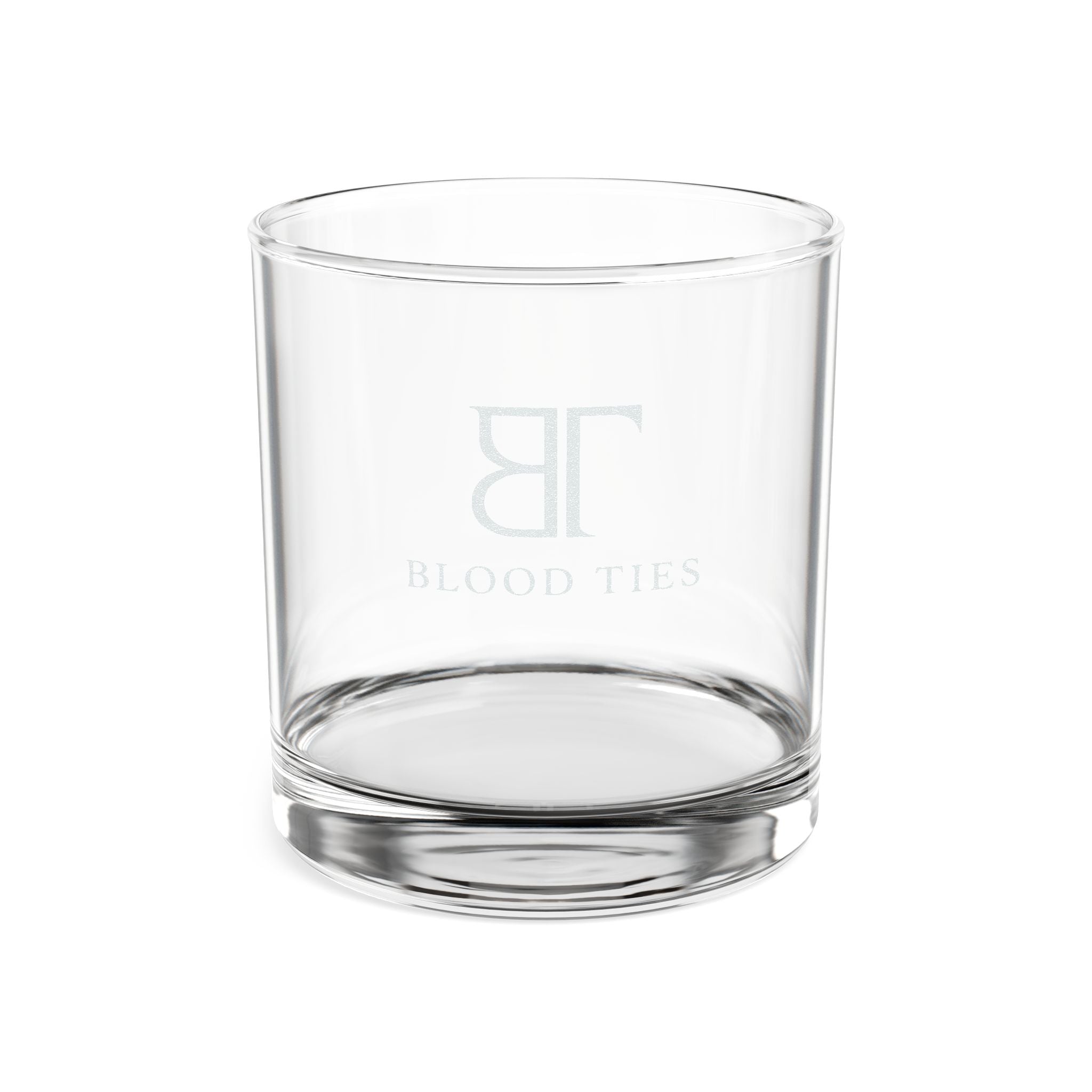 Engraved 10.5oz Whiskey Glass — Personalized Monogram Rocks Glass