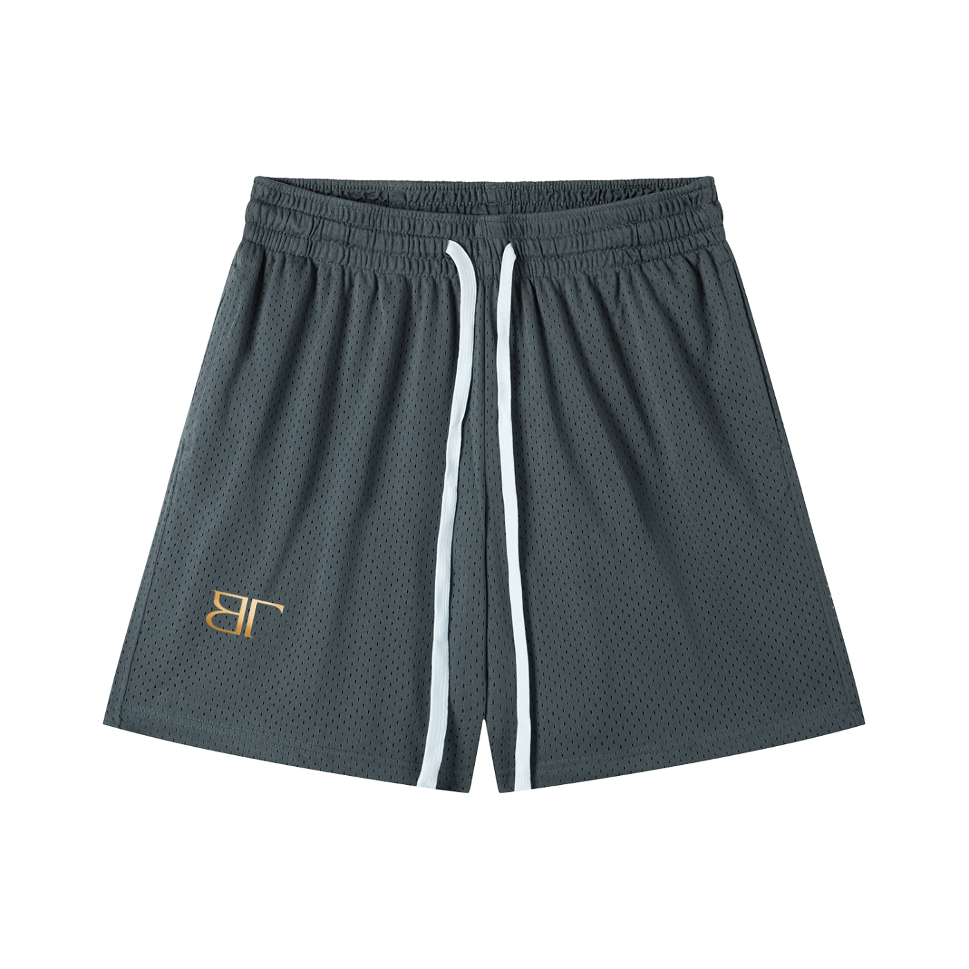 Mesh Drawstring Shorts