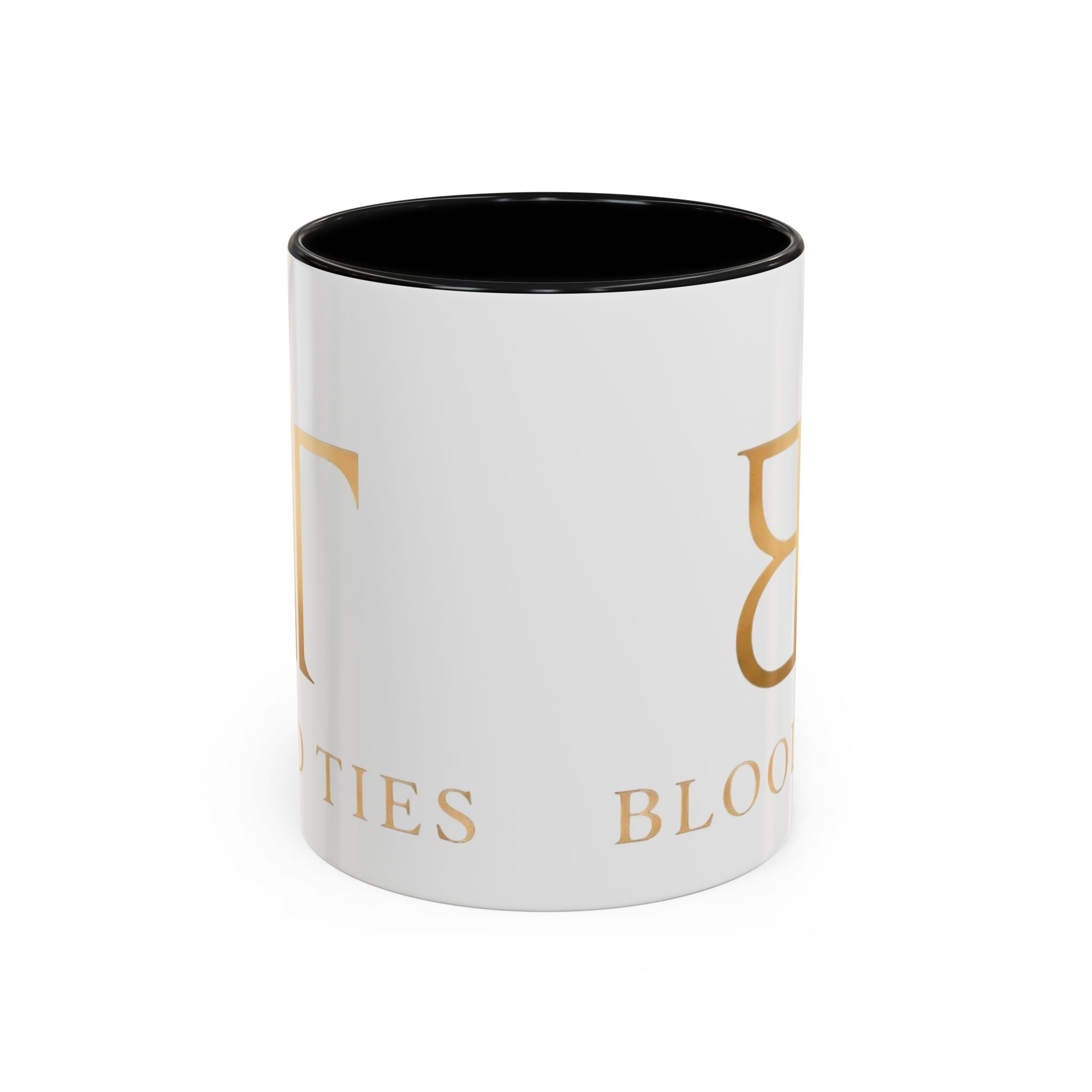 Blood Ties Accent Coffee Mug – Gold Monogram 11/15oz
