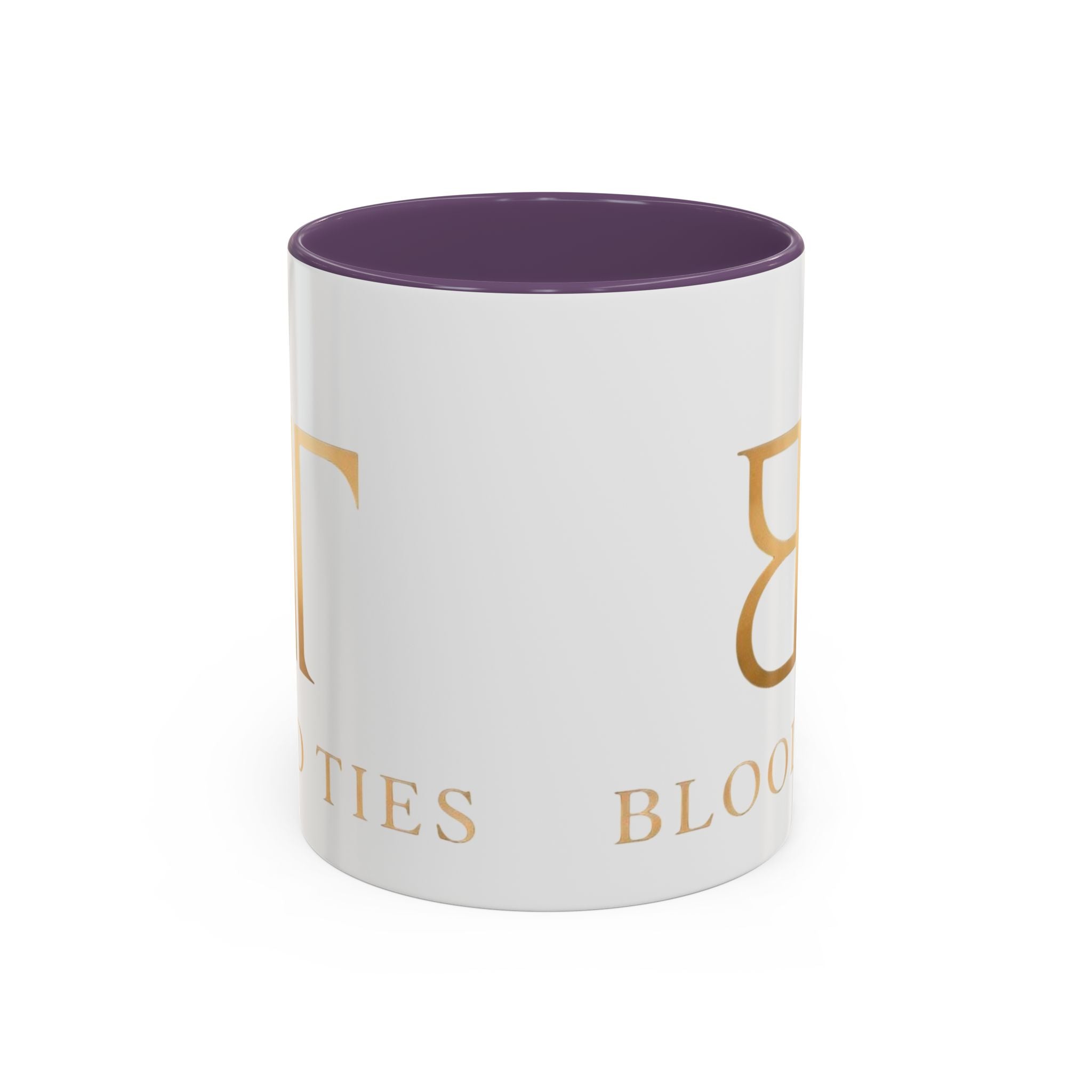 Blood Ties Accent Coffee Mug – Gold Monogram 11/15oz