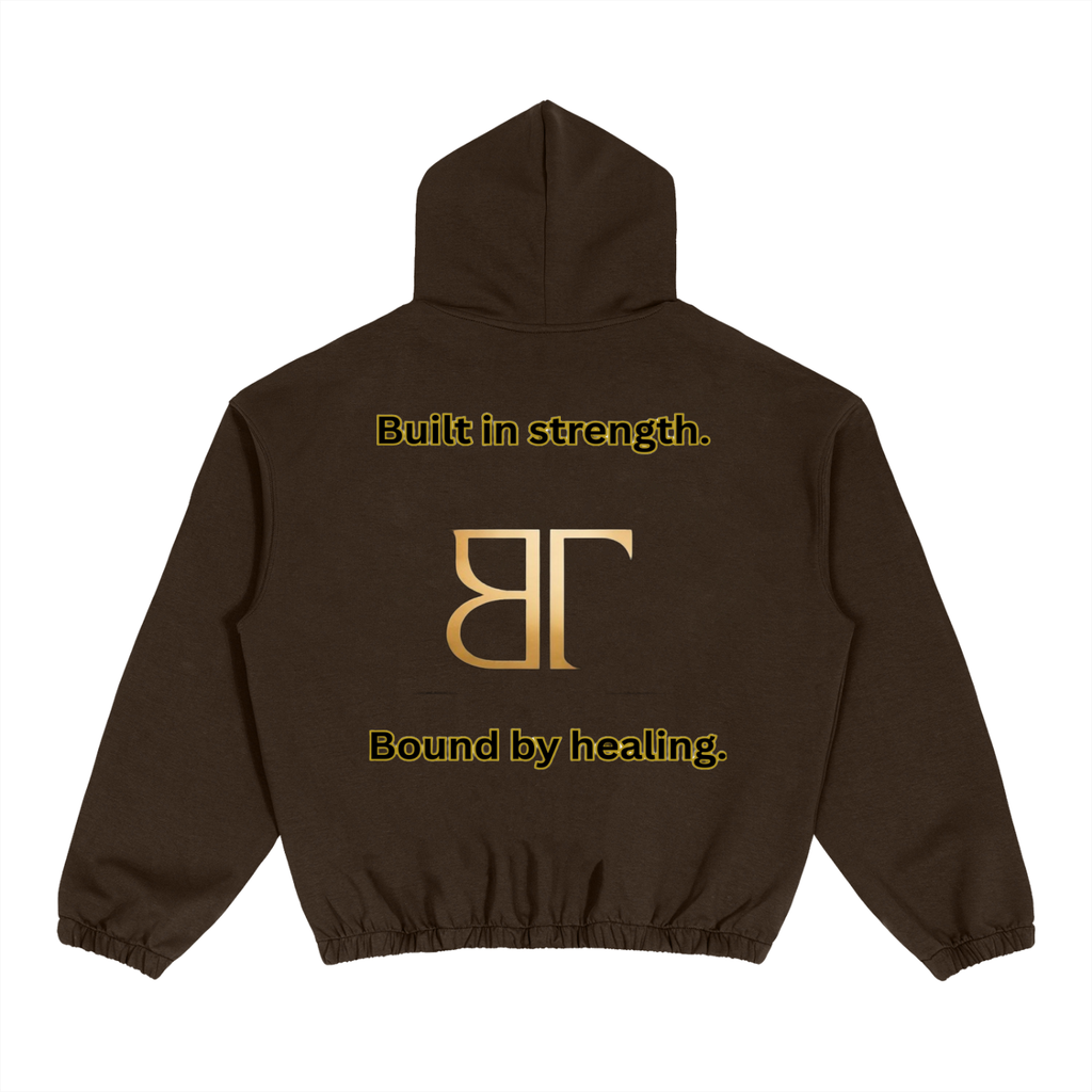 Boxy Cinched Hem Hoodie