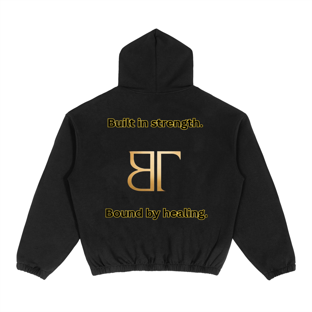 Boxy Cinched Hem Hoodie